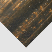 Papier Mousseline Snowy White Unicorn Winter Fairytale Castle Magie (Détail)