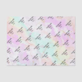 Papier Mousseline Soft Colorful Pink Marble (Recto)