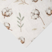 Papier Mousseline Soft Cotton Blossom Botanical Pattern (Détail)