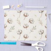 Papier Mousseline Soft Cotton Blossom Botanical Pattern (Artisanat)