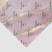 Papier Mousseline Soft Gold Peach Marble (Détail)