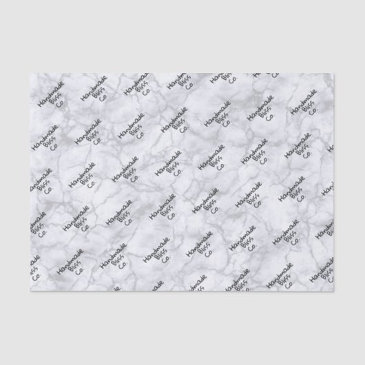 Papier Mousseline Soft Grey Gray Marble (Recto)