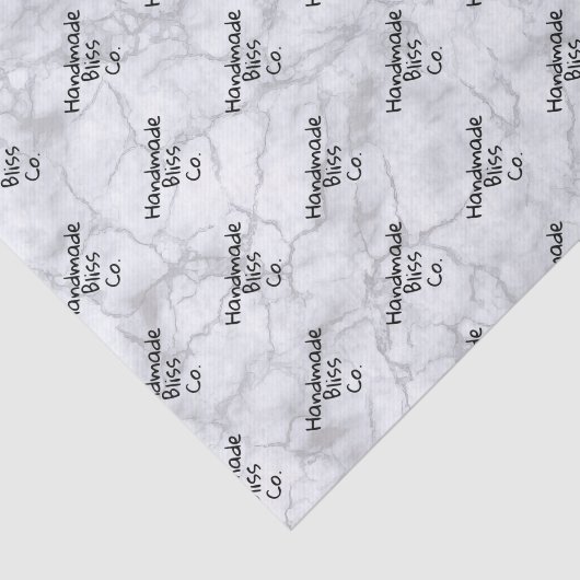 Papier Mousseline Soft Grey Gray Marble (Détail)