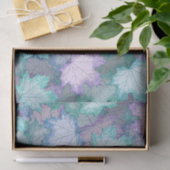 Papier Mousseline Soft Pastel Feuilles (Cadeau)