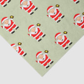 Papier Mousseline Softball de Noël (Détail)