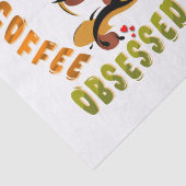 Papier Mousseline Soigné Béni Et Café Obsédé (Détail)