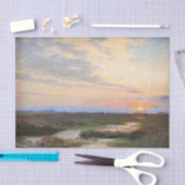 Papier Mousseline Soirée à Skagen par P.S. Krøyer, Art (Artisanat)