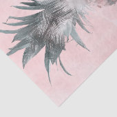 Papier Mousseline Soirée d'ananas rose Gold Pink Tropical (Détail)