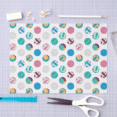 Papier Mousseline Soirée de volley-ball cool  (Artisanat)