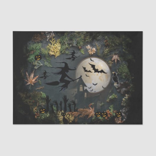 Papier Mousseline Soirée de Witch (Recto)