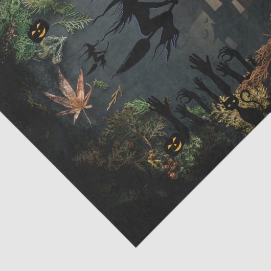 Papier Mousseline Soirée de Witch (Détail)