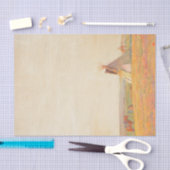 Papier Mousseline Soirée des Prairies par Maynard Dixon (Artisanat)