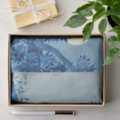 Papier Mousseline Soirée Lune Arbre Bleu Lune (Cadeau)