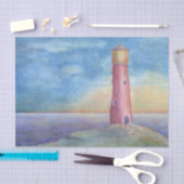 Papier Mousseline Soirée phare (Artisanat)