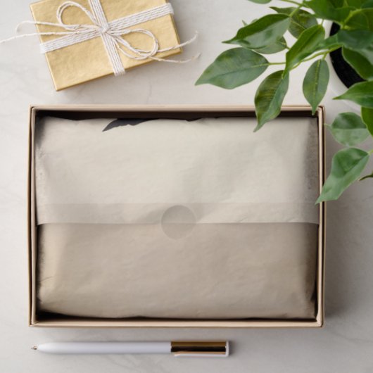 Papier Mousseline soldat agenouillé (Cadeau)