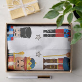 Papier Mousseline soldat de jouets de vacances Nutcracker motif (Cadeau)