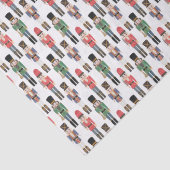 Papier Mousseline Soldats traditionnels des Noirs (Détail)