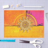 Papier Mousseline Soleil (Artisanat)