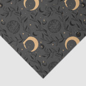 Papier Mousseline Soleil céleste et Motif de lune (Détail)
