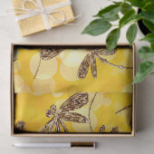 Papier Mousseline Soleil de libellule (Cadeau)