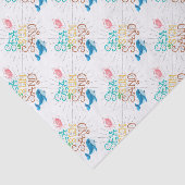 Papier Mousseline Soleil de mer (Détail)