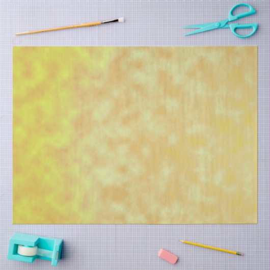 Papier Mousseline Soleil Pâle Murmure (Artisanat)