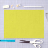 PAPIER MOUSSELINE SOLIDE JAUNE CLAIR (Artisanat)