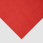 Papier Mousseline Solide Rouge creux (Détail)