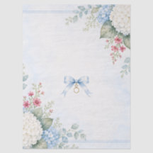 Something Blue Baby Shower | Hortensia Bleu
