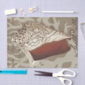 Papier Mousseline Sonnet maritime IV (Artisanat)