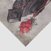 Papier Mousseline sorcellerie | Sorcière foncée foncée foncée brilla (Détail)