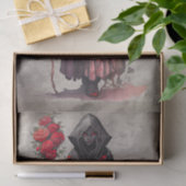 Papier Mousseline sorcellerie | Sorcière foncée foncée foncée brilla (Cadeau)