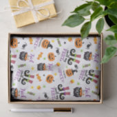 Papier Mousseline Sorcière Citrouille (Cadeau)