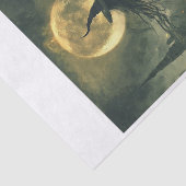 Papier Mousseline Sorcière Dans La Nuit1 (Détail)