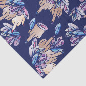 Papier Mousseline Sorcière féministe du doigt moyen (Détail)