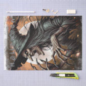 Papier Mousseline Sorcière maléfique foncée (Artisanat)