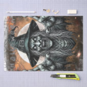 Papier Mousseline Sorcière maléfique foncée (Artisanat)