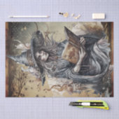 Papier Mousseline Sorcière mystique (Artisanat)