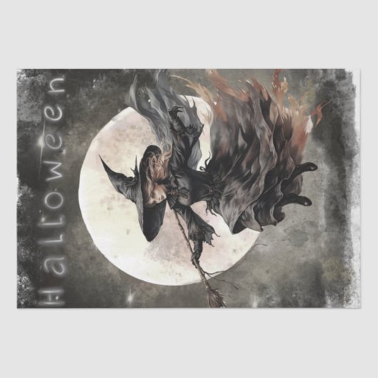 Papier Mousseline Sorcière mystique (Recto)