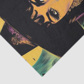 Papier Mousseline Sorcière Vintage (Détail)