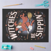 Papier Mousseline Sorcières Be Sippin' Halloween Éffrayant (Artisanat)