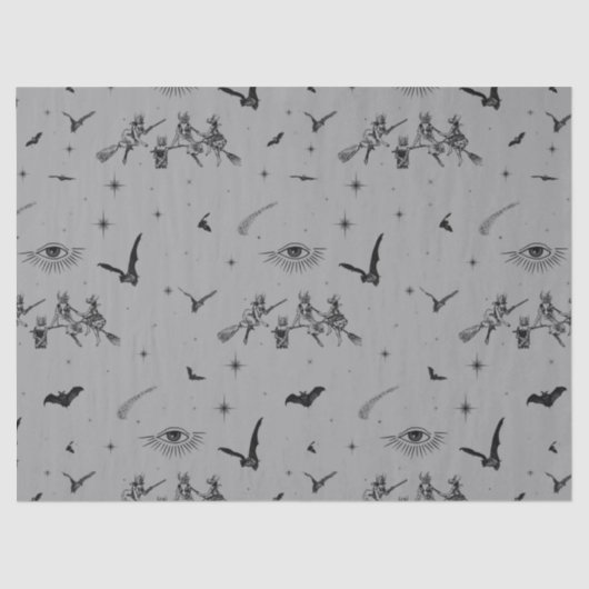 Papier Mousseline Sorcières chauves (Recto)