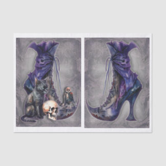 Papier Mousseline Sorcières démarrez avec des amis gauche et droite