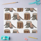 Papier Mousseline Souche d'arbre (Artisanat)