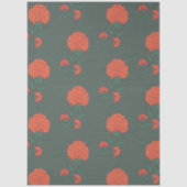 Papier Mousseline Soudeau sur Vert (Recto)