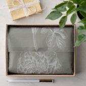 Papier Mousseline Soulagement floral I (Cadeau)