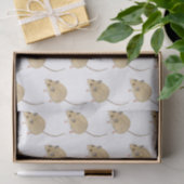 Papier Mousseline Souris (Cadeau)