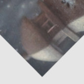 Papier Mousseline Souris de campagne mignonne et découpage de lanter (Détail)