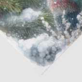 Papier Mousseline Souris d'hiver Whimsical Découpage de la forêt de (Détail)