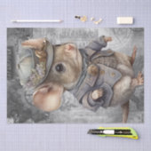 Papier Mousseline Souris Steampunk (Artisanat)